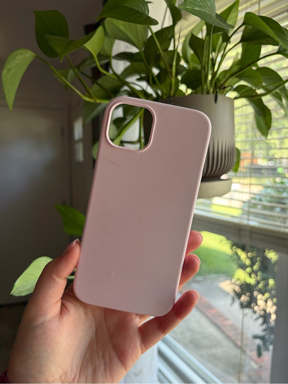 Pink Soft-Touch Phone Case - Slim Protective Cover